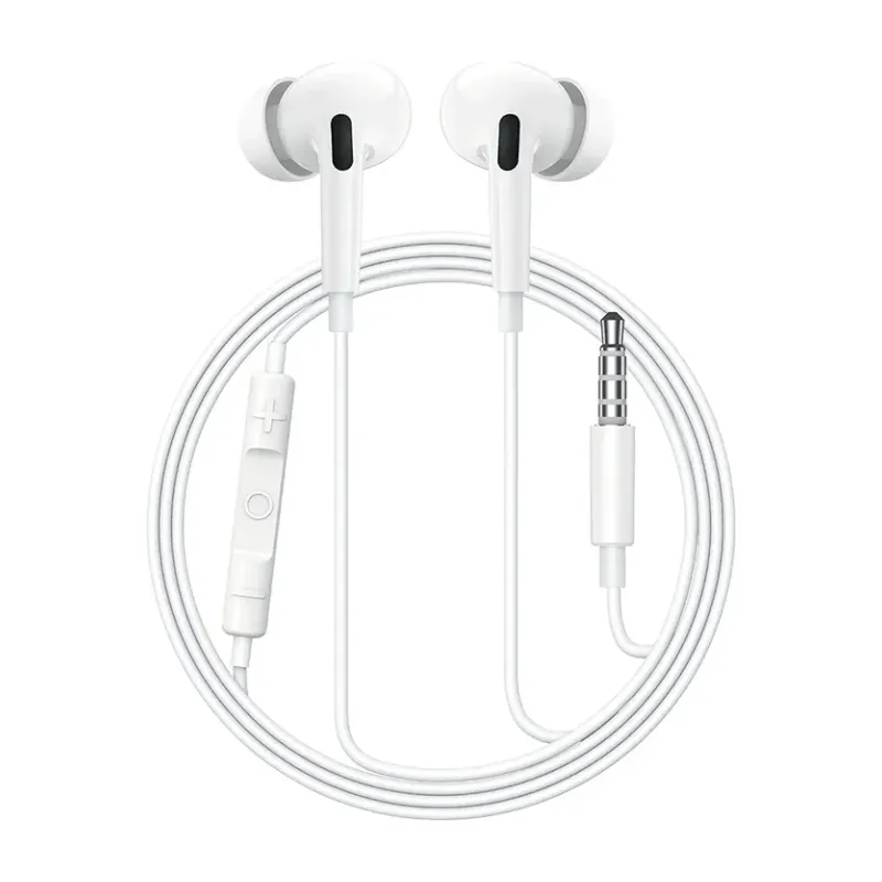 Baseus Encok H18 3.5mm Wired Earphones (White)