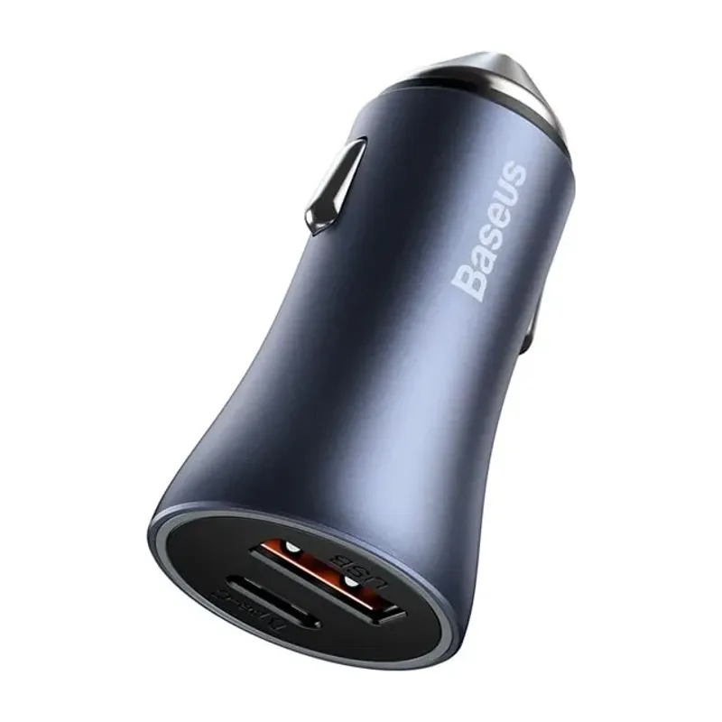 Baseus Golden Contactor Pro Dual Quick Car Charger U+C 40W