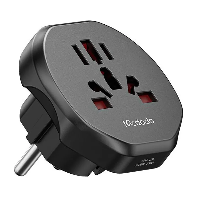 Mcdodo C1 Universal Travel Adapter, Any Plug to EU 2-Pin (CP-455)