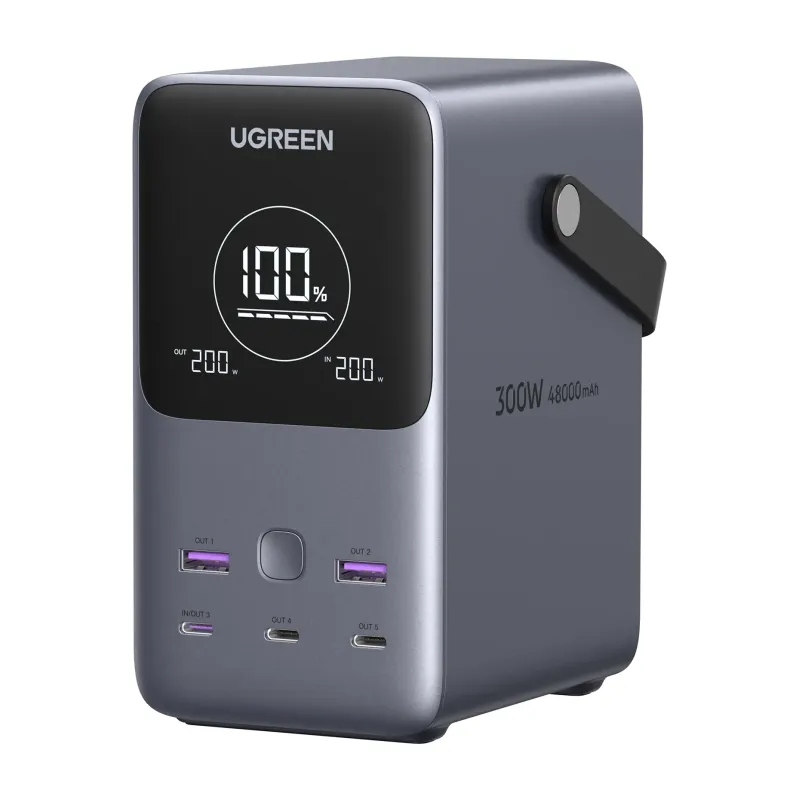 UGREEN 300W 48000mAh Power Bank with Smart Digital Display (25286)