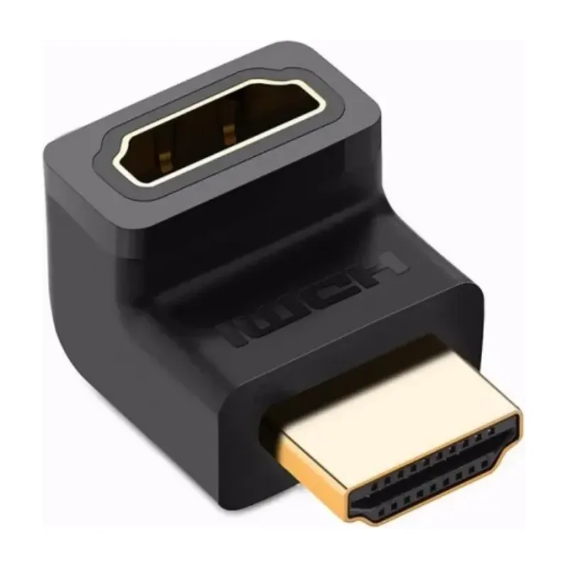 UGREEN HDMI Male to Female 90-Degree Adapter, Up Angle (20110)