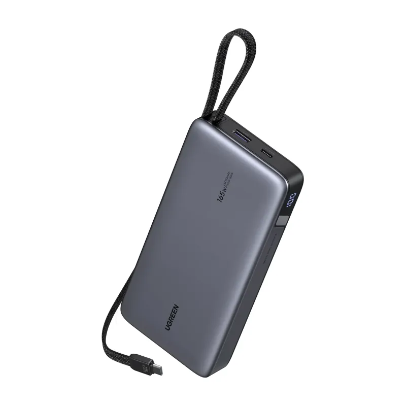 UGREEN Nexode Power Bank 25000mAh 165W with Built-in Cables (55995)