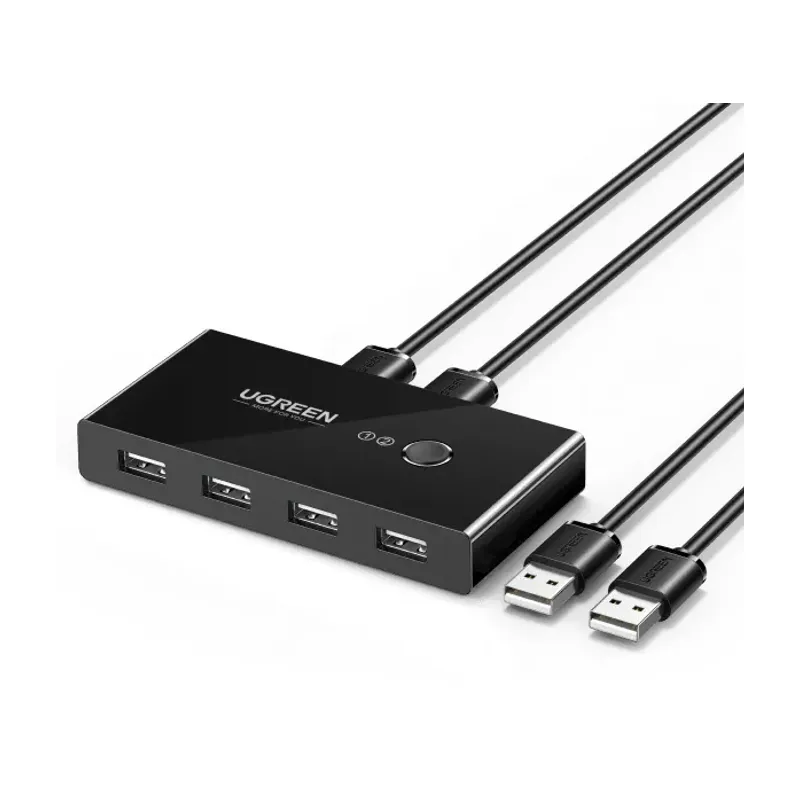 UGREEN USB 2.0 Sharing Switch 2 In 4 Out (30767)